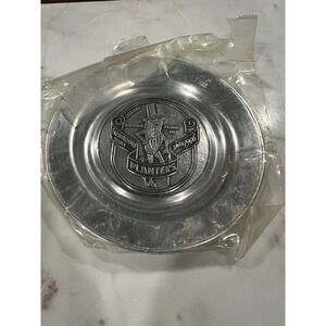 Vintage Limited‎ Edition Planters Peanuts Pewter Plate Advertising - in package